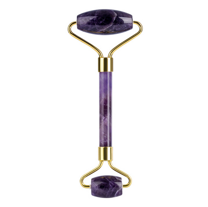 Amethyst Gesichtsroller & Gua Sha-Set – Natürliche Hautstraffung & Entspannungsritual